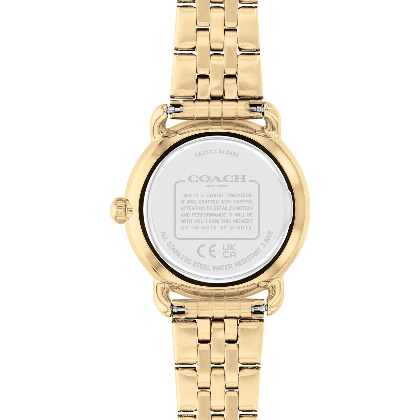 Coach 14504302 Women's Ionic Thin Gold Plated Steel Watch