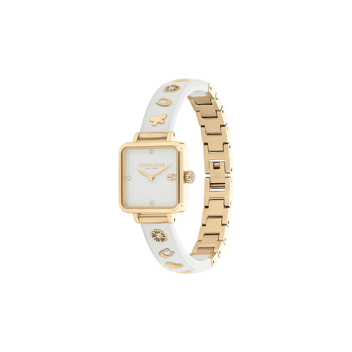Coach 14504308 Women's Ionic Thin Gold Plated Steel Watch