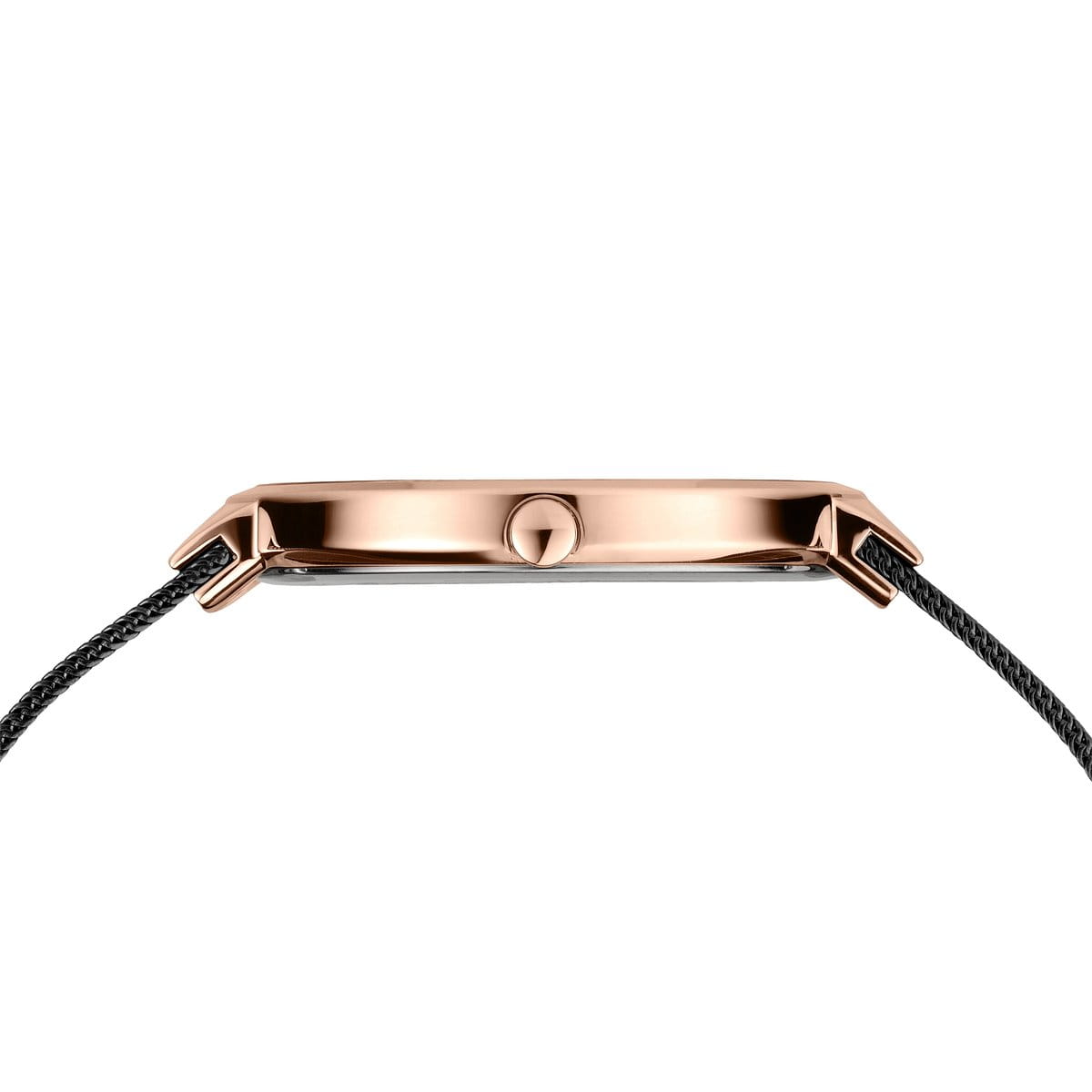 Bering 14539-166 Unisex Black Steel Mesh Watch