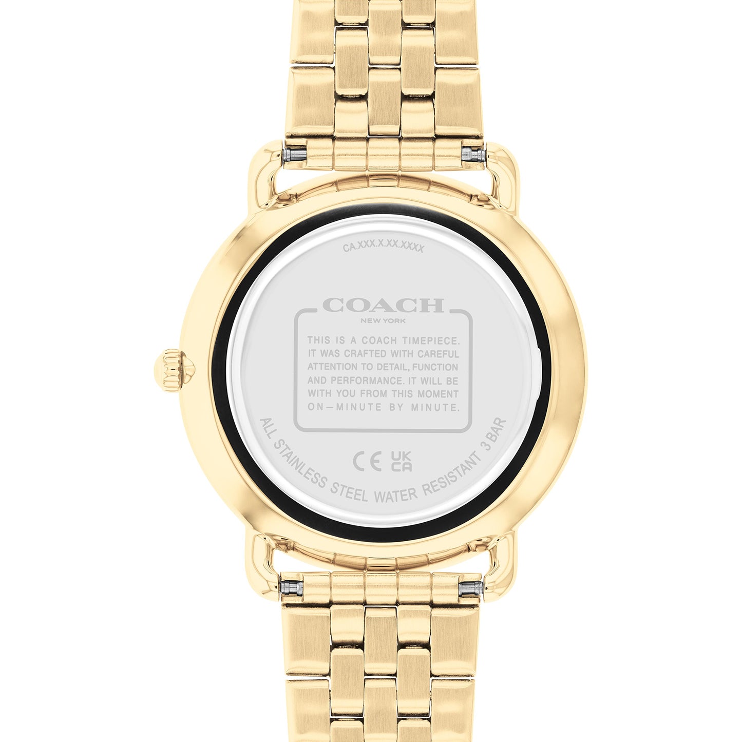 Coach 14602699 Men's Ionic Thin Gold Plated Steel Watch