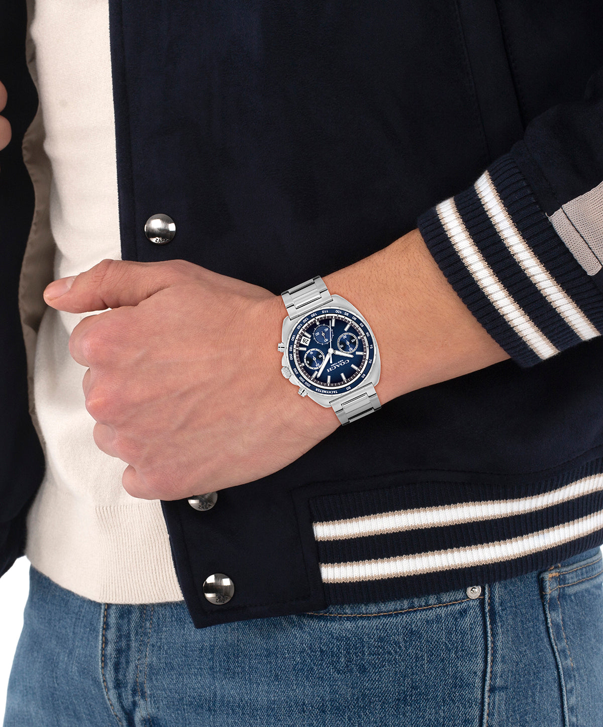 Coach 14602737 Men's Chronograph Stainless Steel Watch