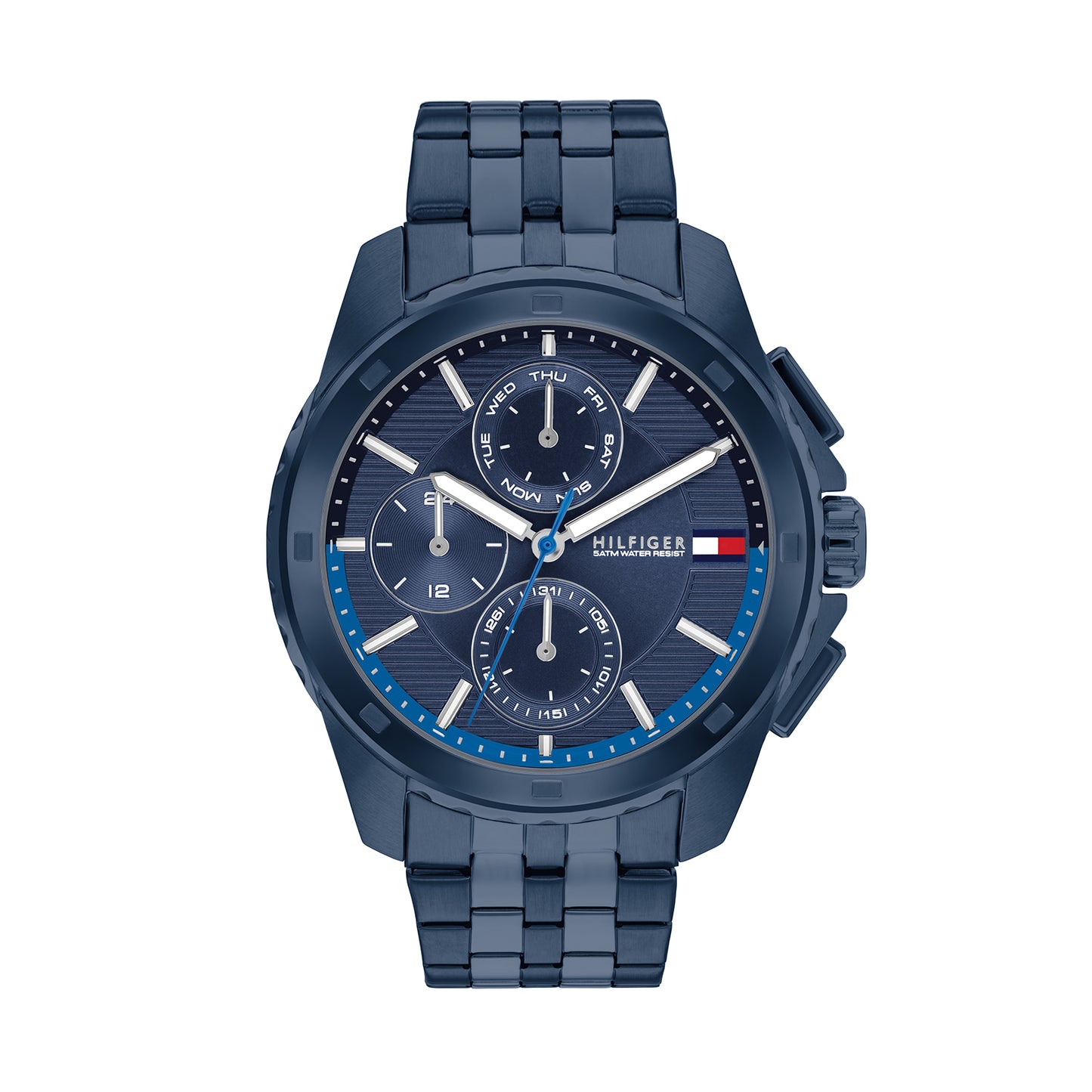 Tommy Hilfiger 1710622 Men's Ionic Blue Plated Steel Watch