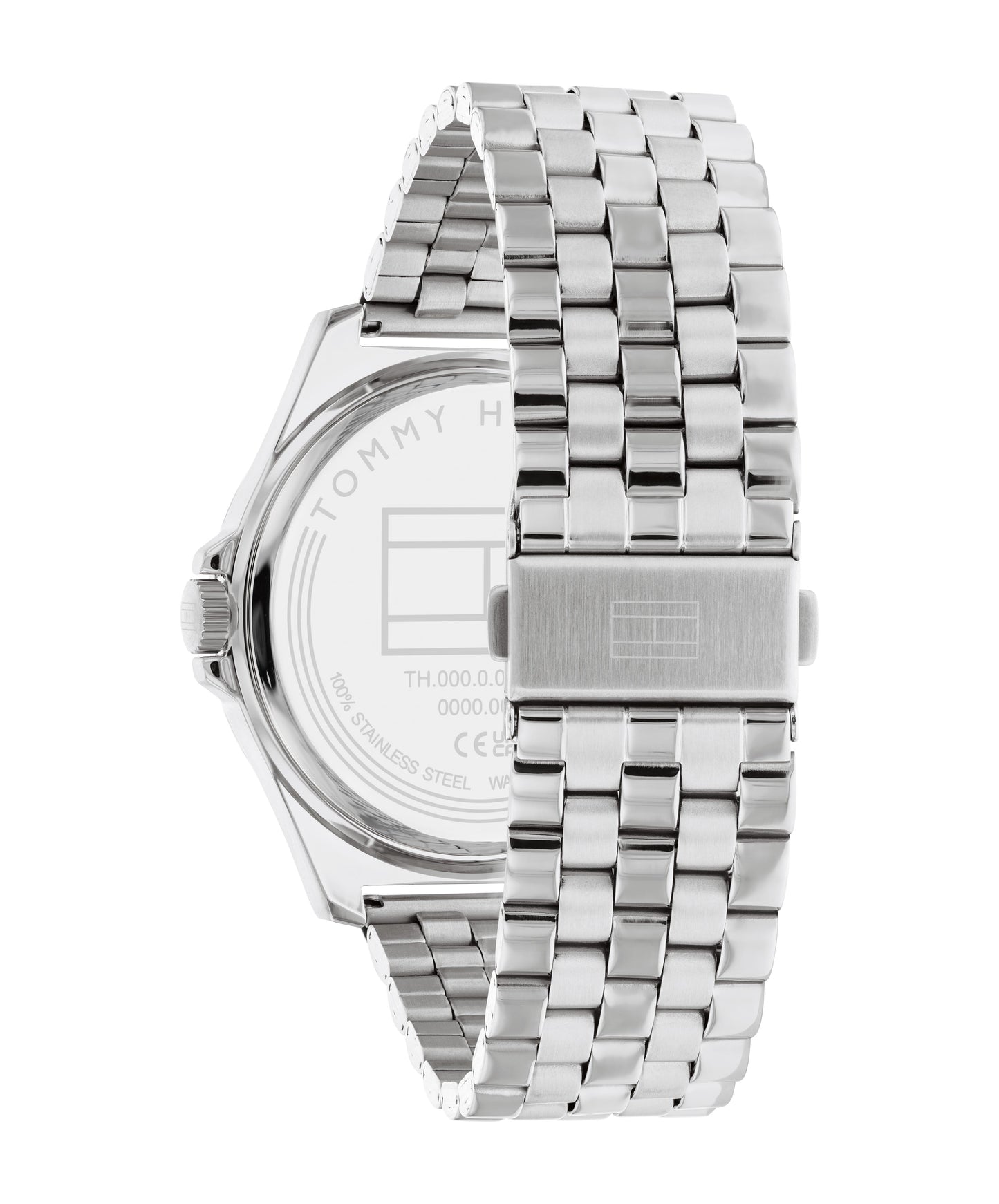 Tommy Hilfiger 1710630 Men's Stainless Steel Bracelet & Blue Dial Quartz Watch