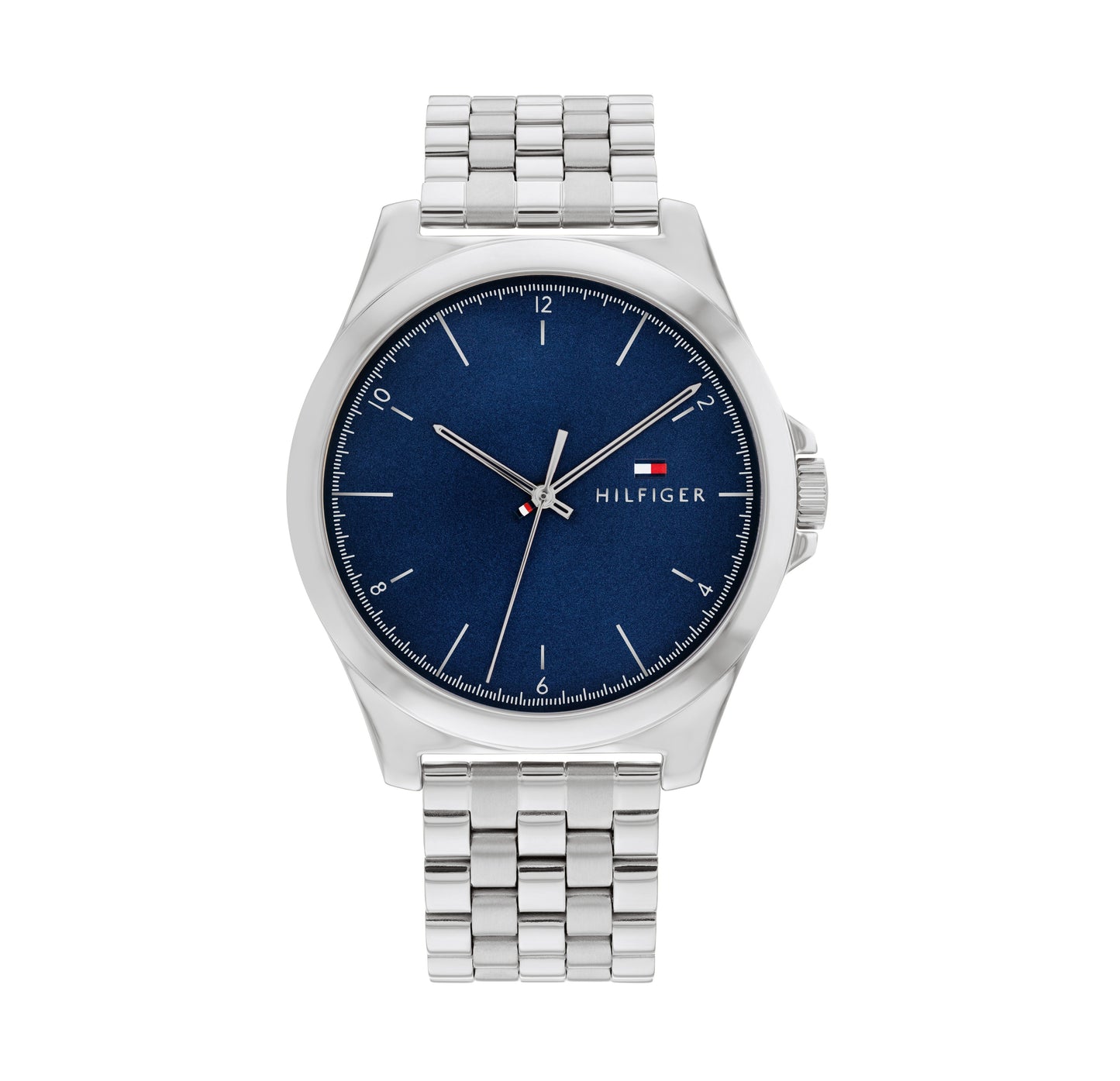 Tommy Hilfiger 1710630 Men's Stainless Steel Bracelet & Blue Dial Quartz Watch