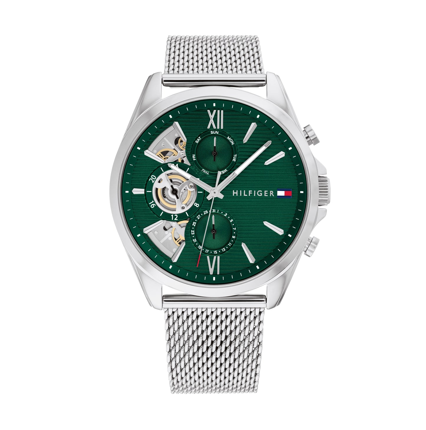 Tommy Hilfiger 1710647 Men's Stainless Steel Mesh Bracelet Watch