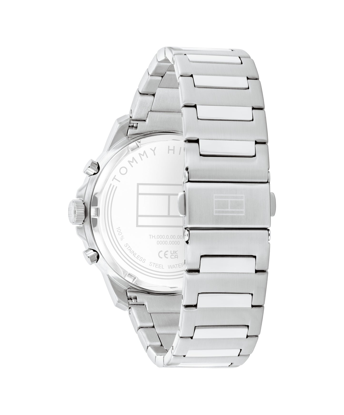 Tommy Hilfiger 1710683 Men's Stainless Steel and Dark Grey Dial Watch