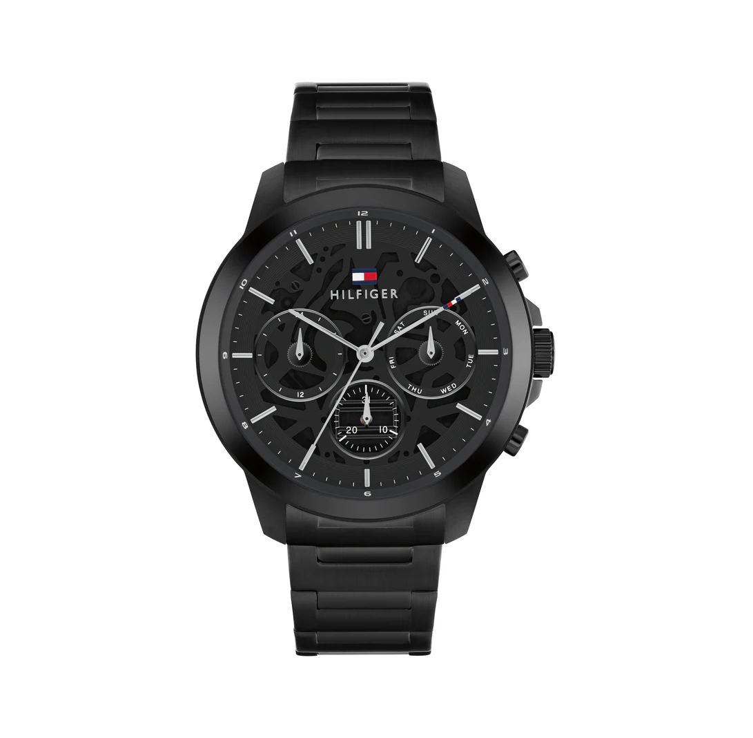 Tommy Hilfiger 1710685 Men's Ionic Plated Black Steel Watch