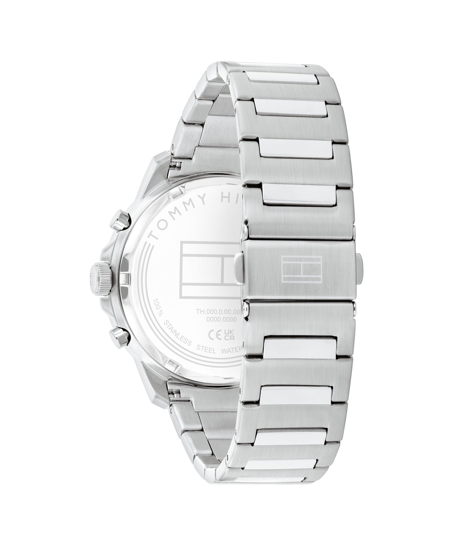 Tommy Hilfiger 1710686 Men's Stainless Steel and Green Dial Watch