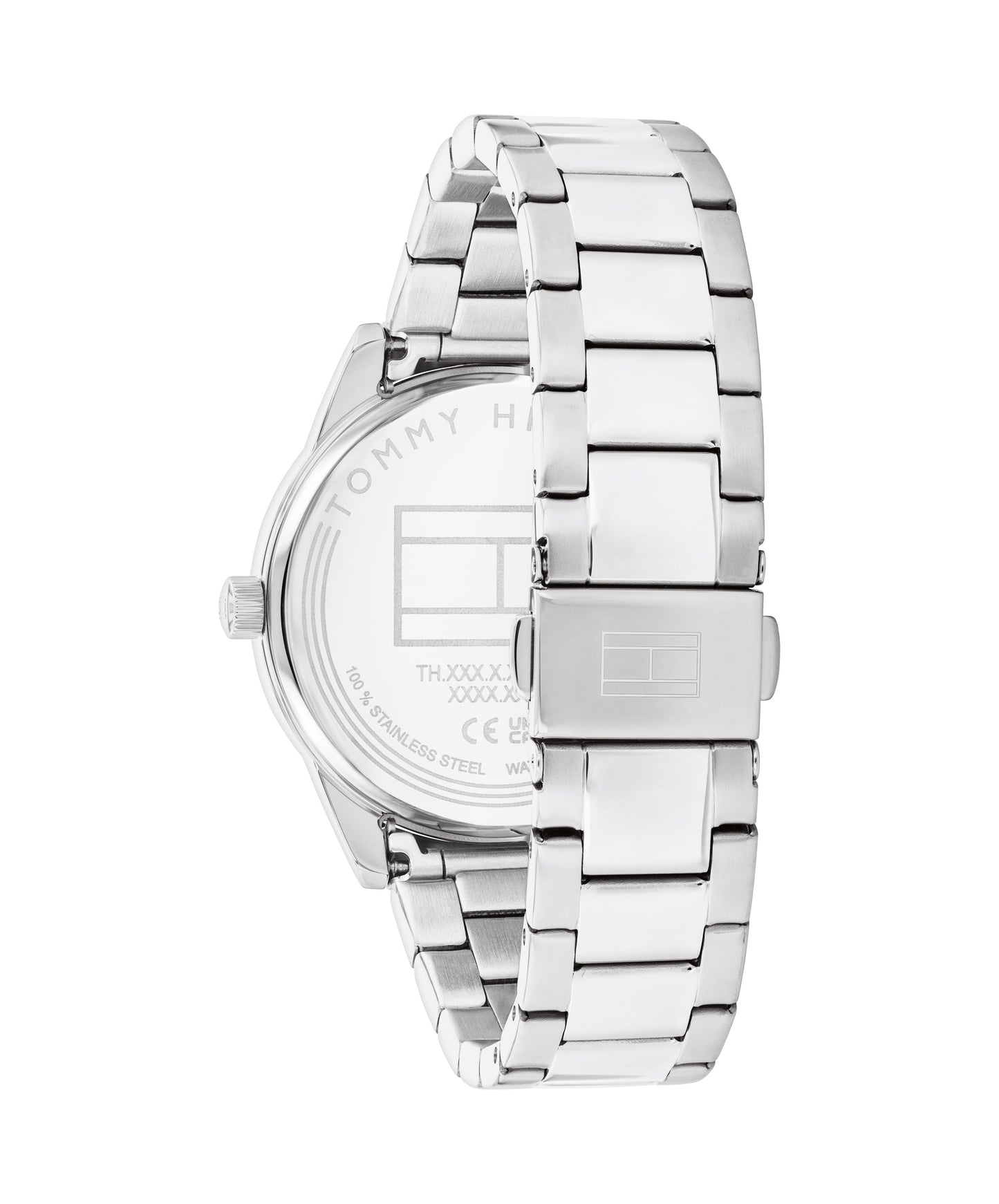 Tommy Hilfiger 1782744 Women's Stainless Steel & Silver Dial Watch