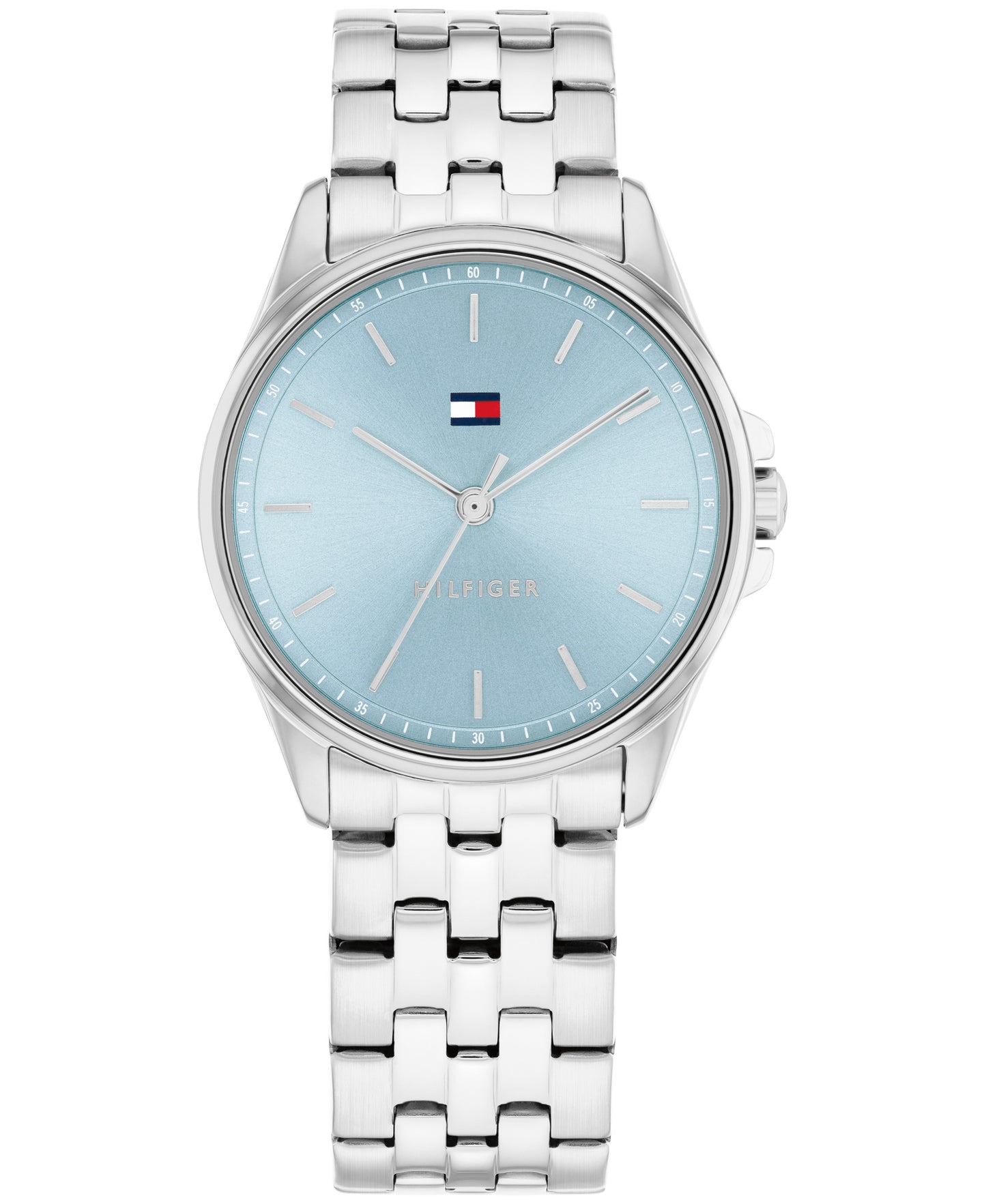 Tommy Hilfiger 1782771 Women's Stainless Steel and Light Blue Dial Watch