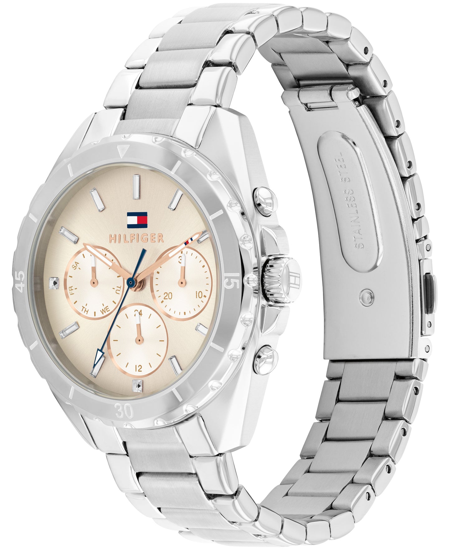 Tommy Hilfiger 1782782 Women's Stainless Steel and Taupe Dial Watch