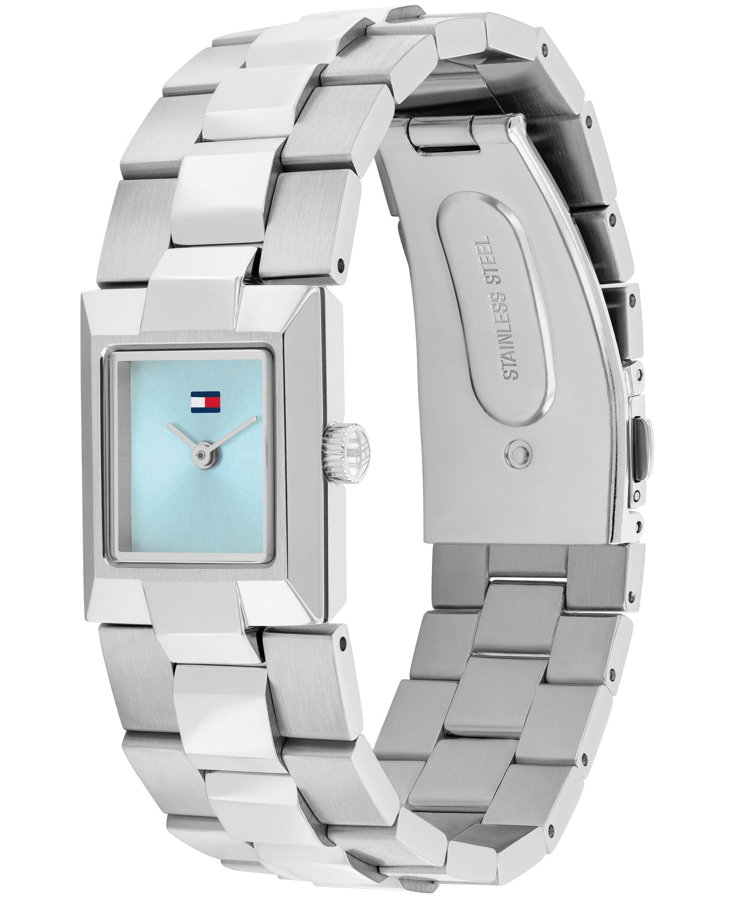 Tommy Hilfiger 1782797 Women's Stainless Steel and Light Blue Dial Watch