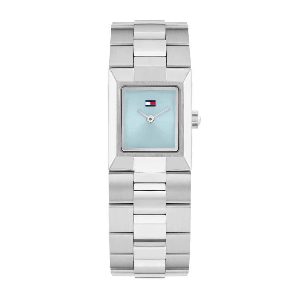 Tommy Hilfiger 1782797 Women's Stainless Steel and Light Blue Dial Watch
