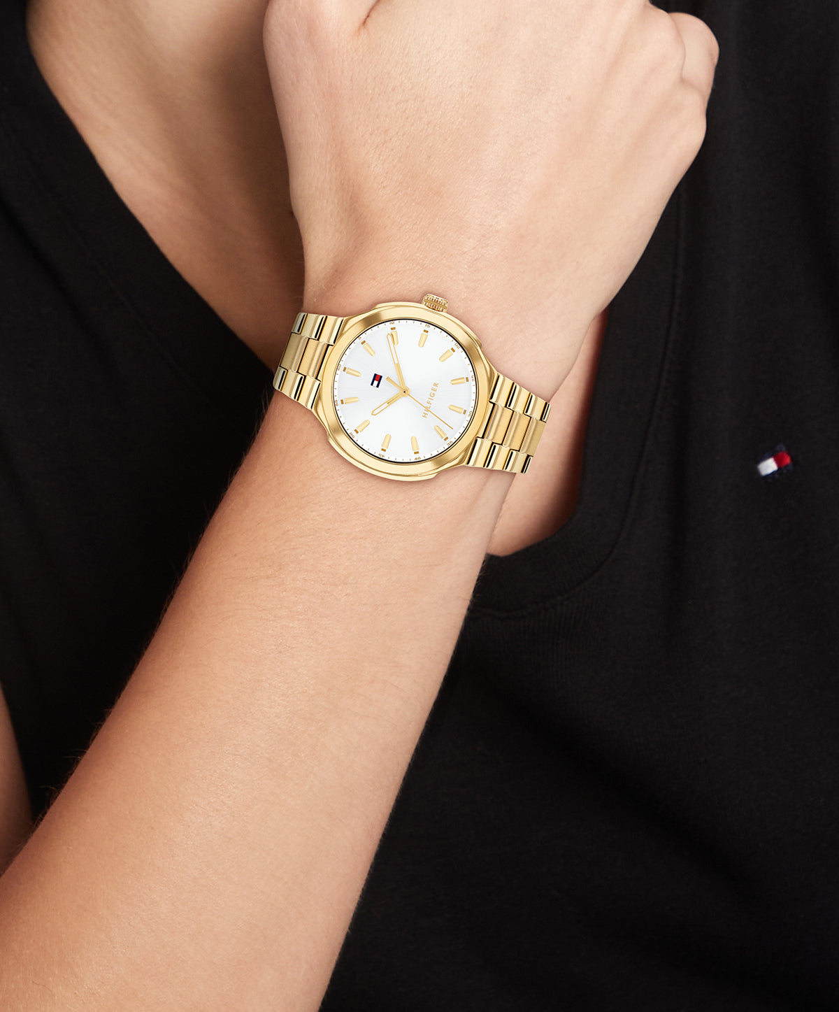 Tommy Hilfiger 1782819 Women's Ionic Plated Thin Gold Steel Quartz Watch