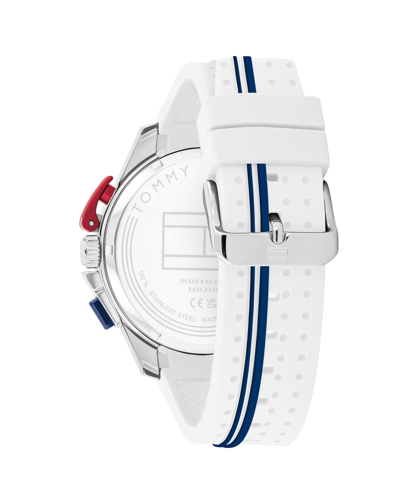 Tommy Hilfiger 1792167 Men's Stainless Steel & Multicolor Aluminum Watch
