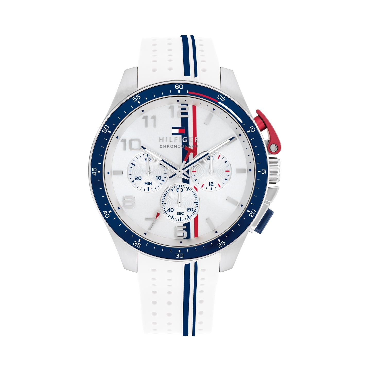 Tommy Hilfiger 1792167 Men's Stainless Steel & Multicolor Aluminum Watch