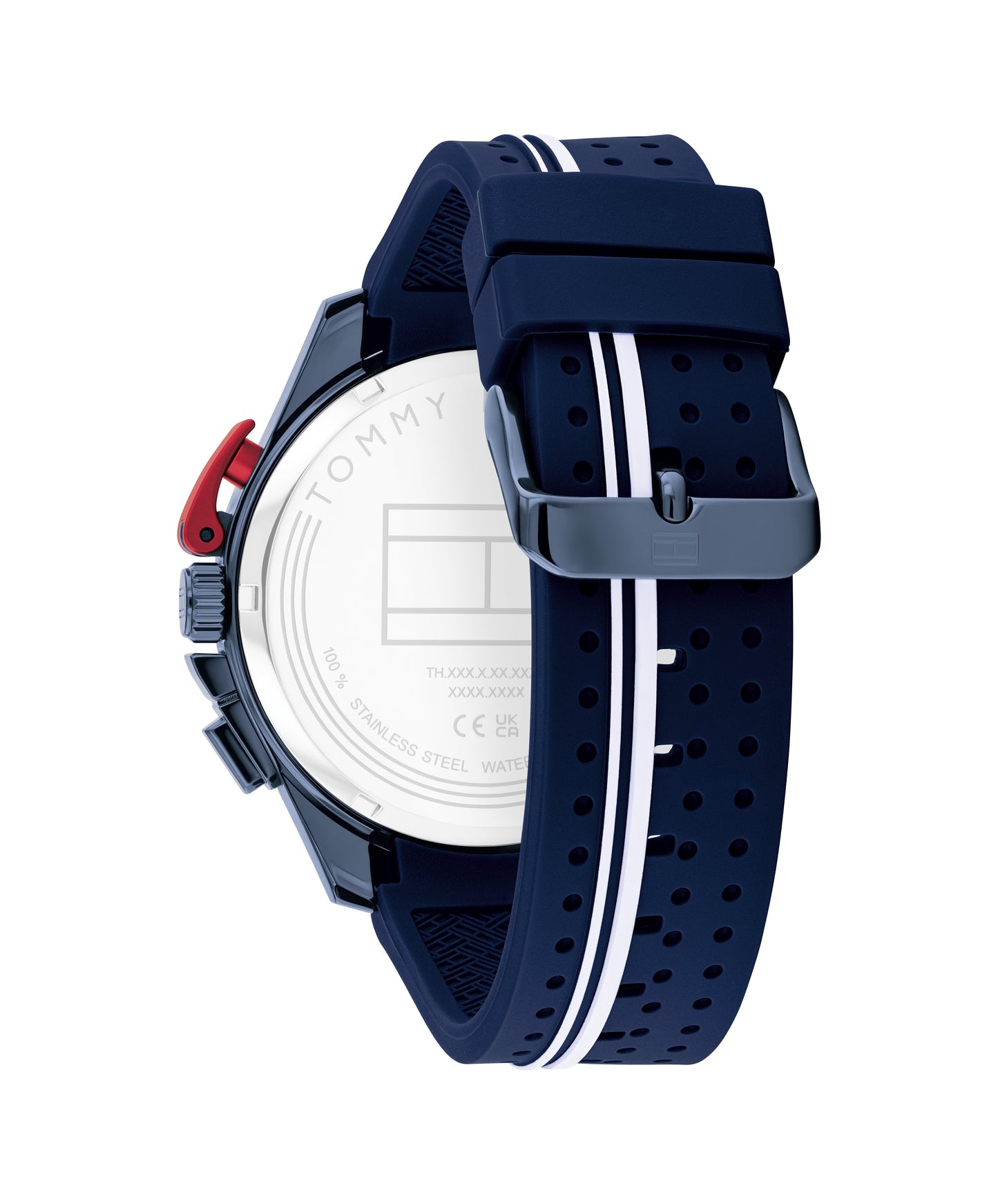 Tommy Hilfiger 1792169 Men's Ionic Plated Blue Steel & Blue Aluminum Watch