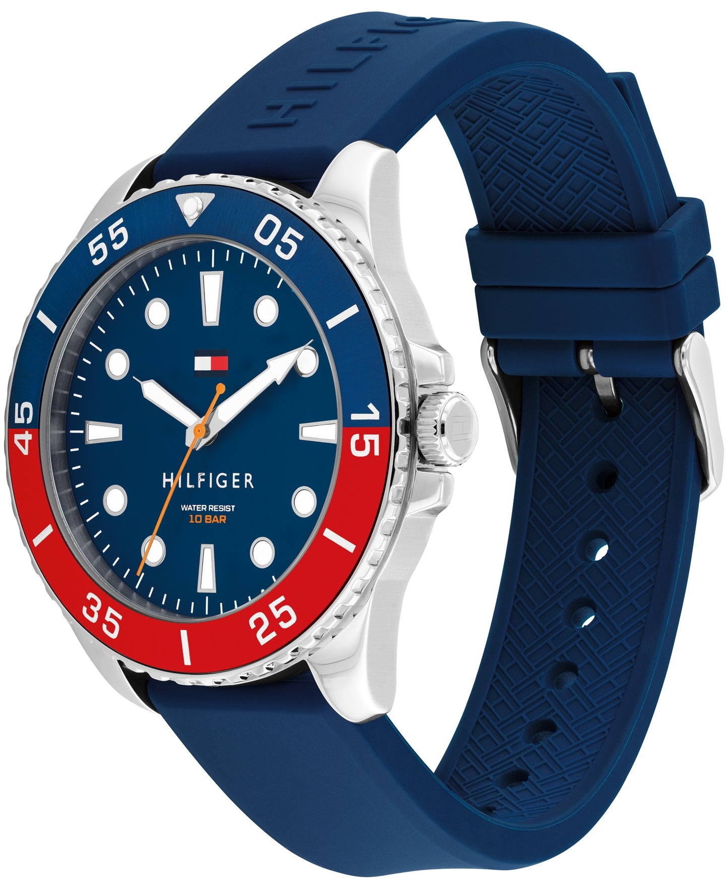 Tommy Hilfiger 1792200 Oceanic Blue Silicone Strap Men's Watch