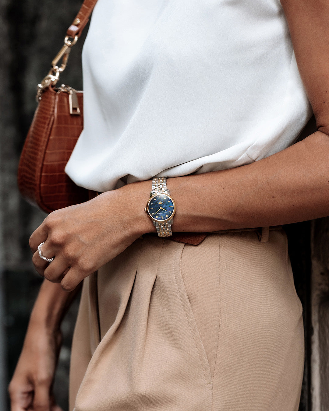 Frederique Constant Classics Slimline Ladies Moonphase FC-206MPWD1S3B