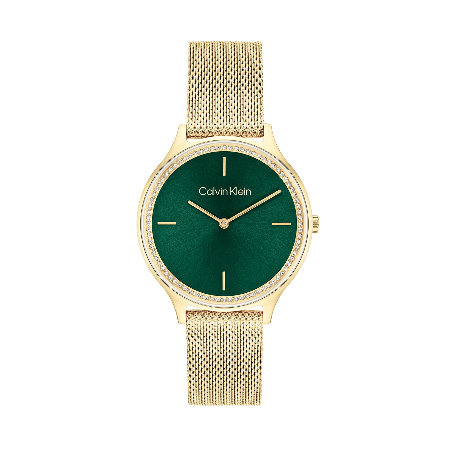 Calvin Klein 25100005 Women's Ionic Thin Gold Plated Steel Mesh Watch