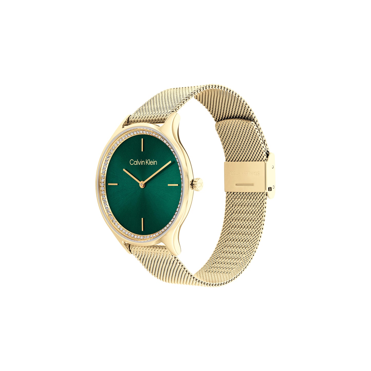 Calvin Klein 25100005 Women's Ionic Thin Gold Plated Steel Mesh Watch