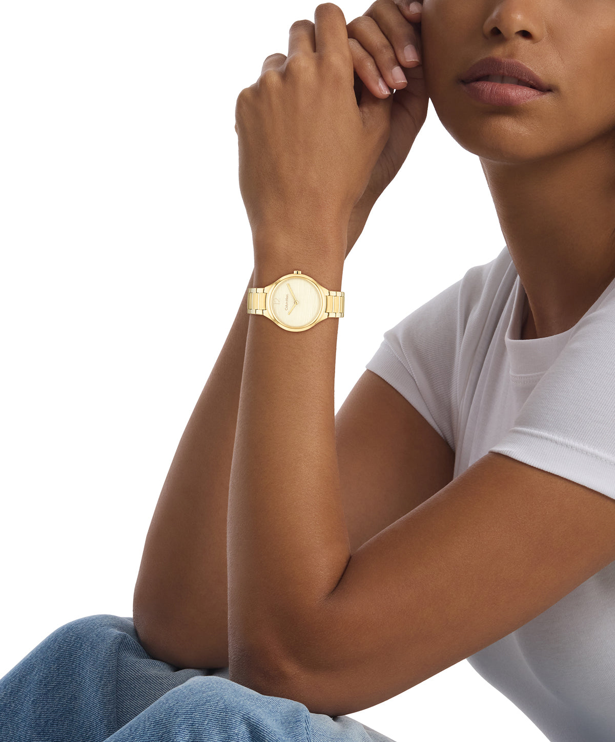Calvin Klein 25100048 Women's Gold Steel Watch
