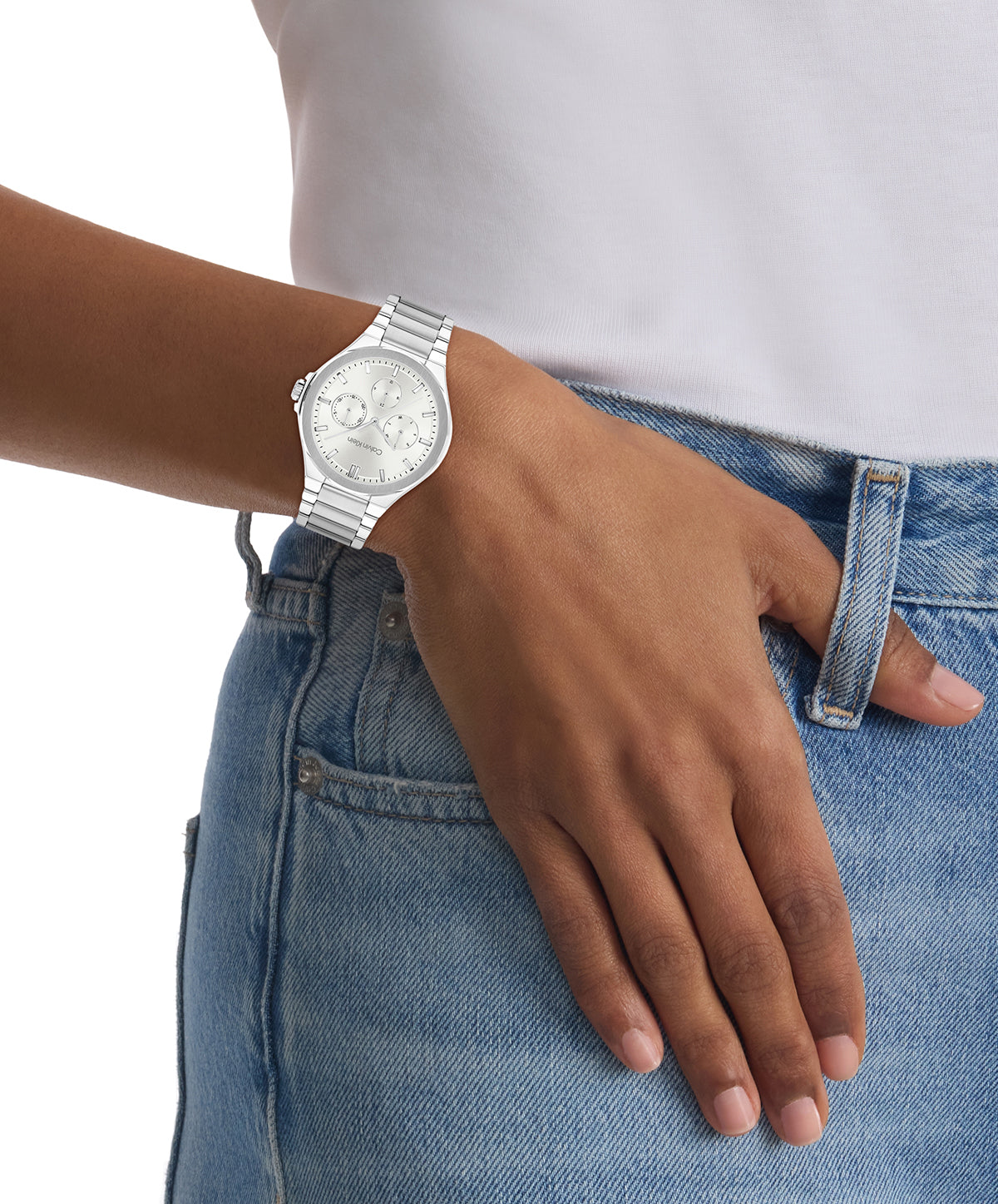 Calvin Klein 25100054 Women's Stainless Steel Quartz Watch