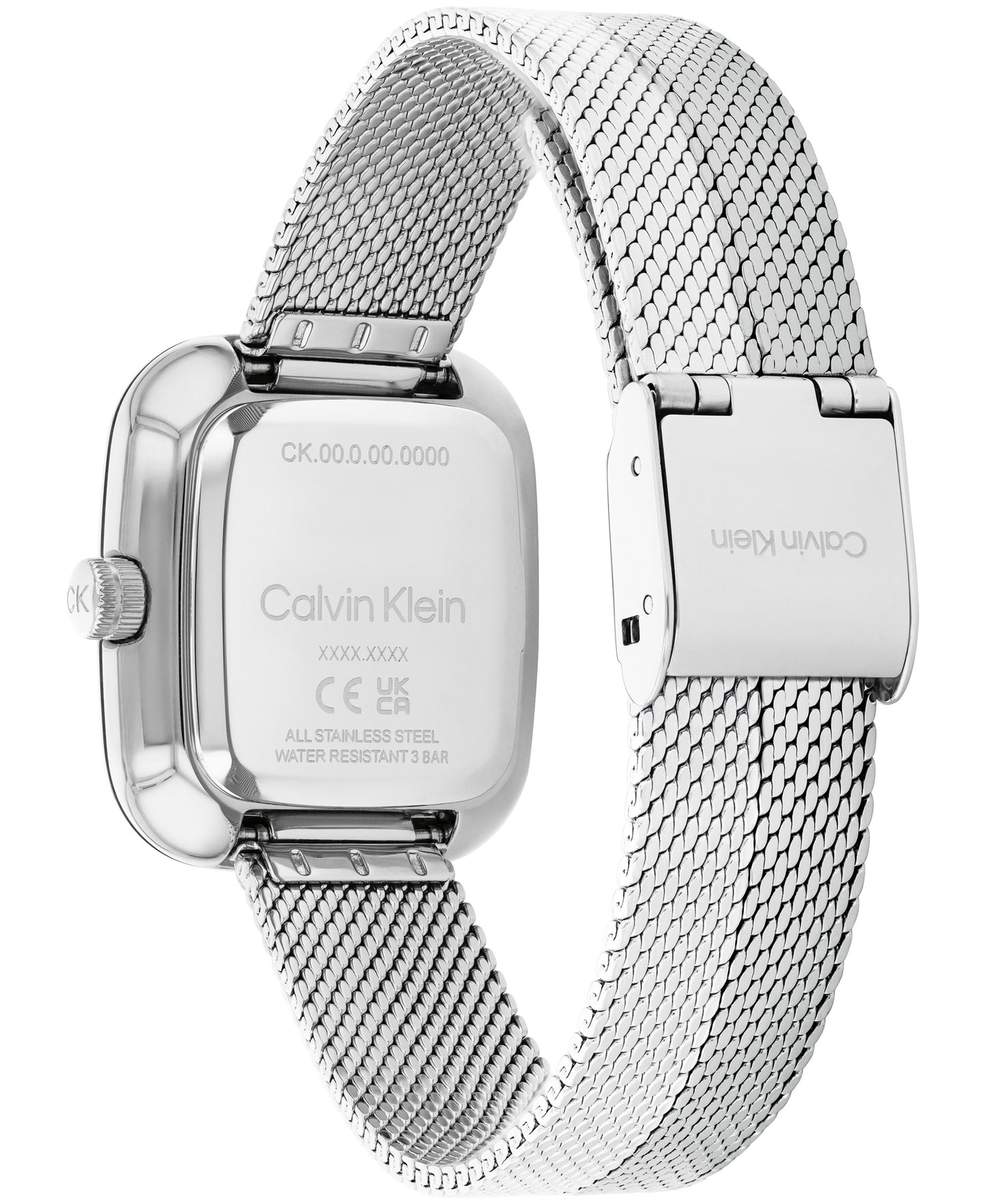 Calvin Klein 25100098 Stainless Steel Mesh Bracelet Women's Watch