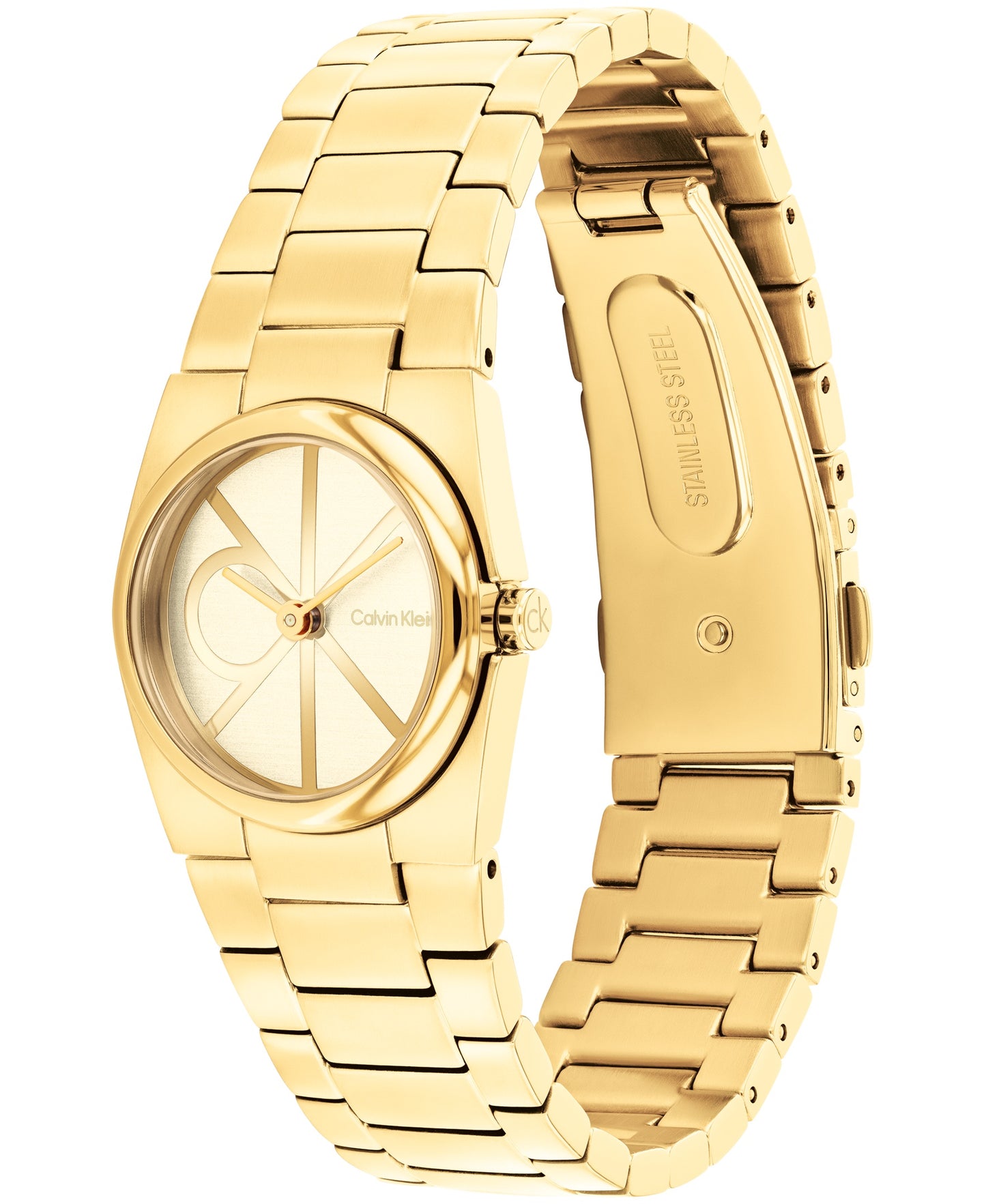 Calvin Klein 25100127 Ionic Plated Thin Gold Steel Women's Watch