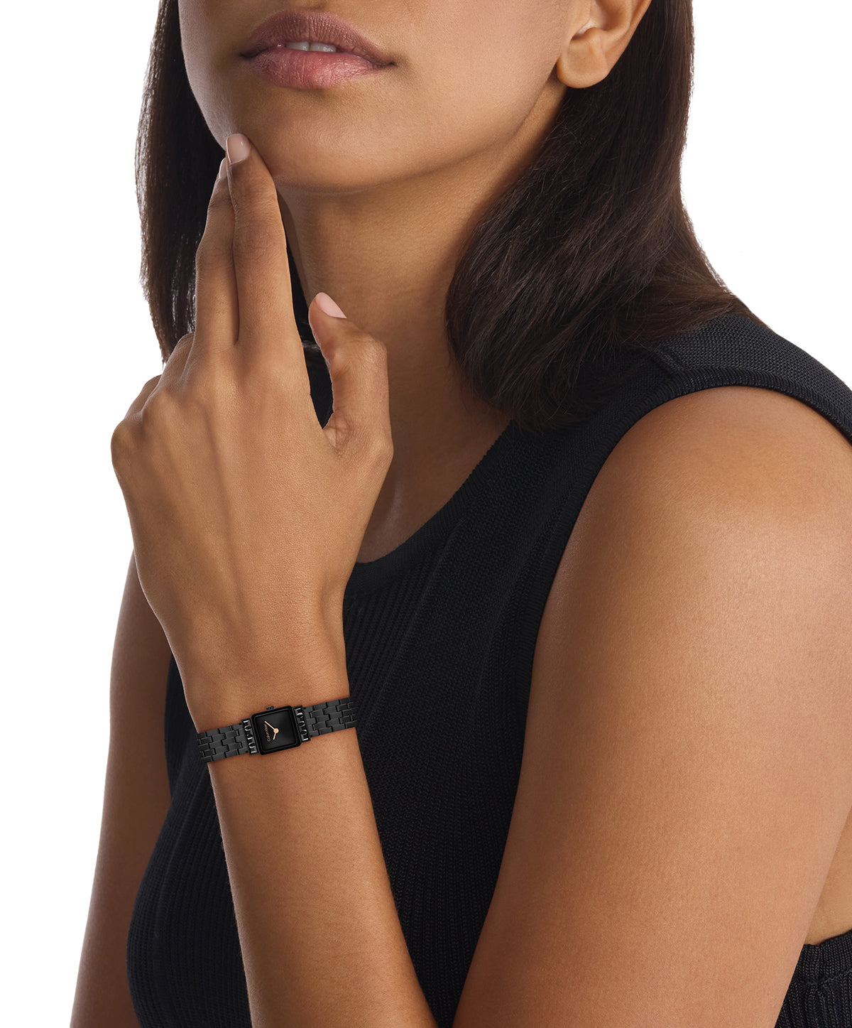 Calvin Klein 25100163 Women's Ionic Plated Black Steel Watch