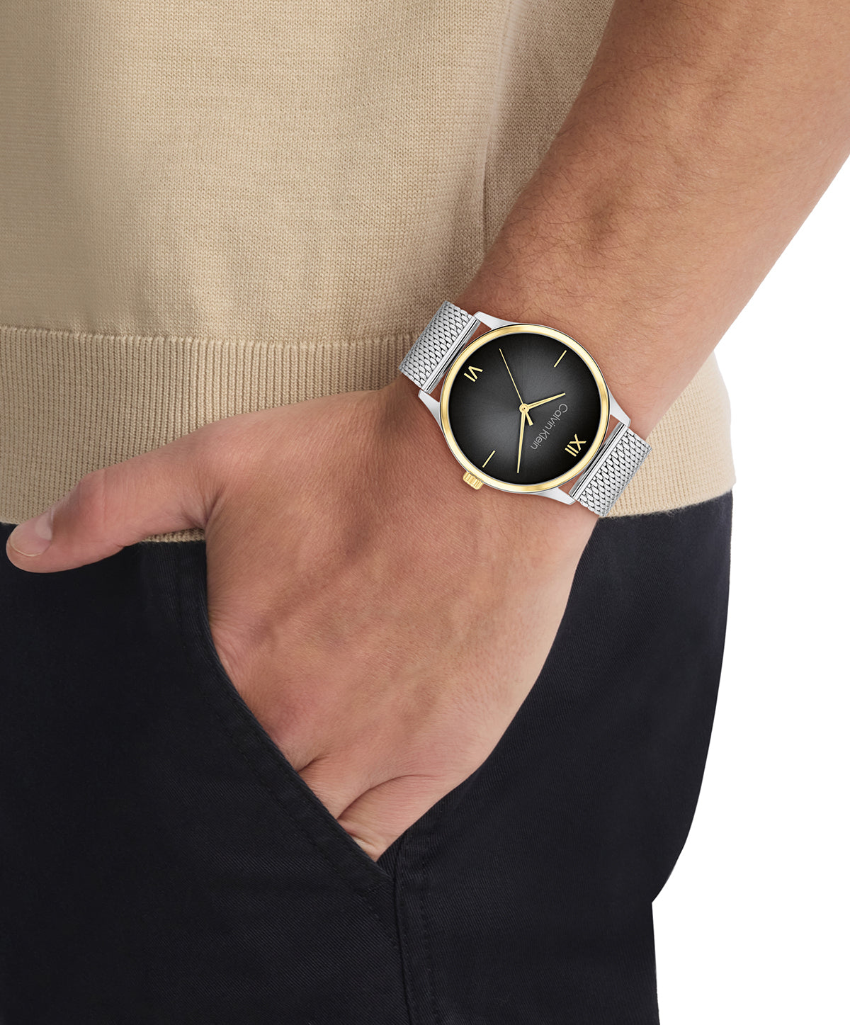 Calvin Klein 25200452 Men's Steel Mesh Watch