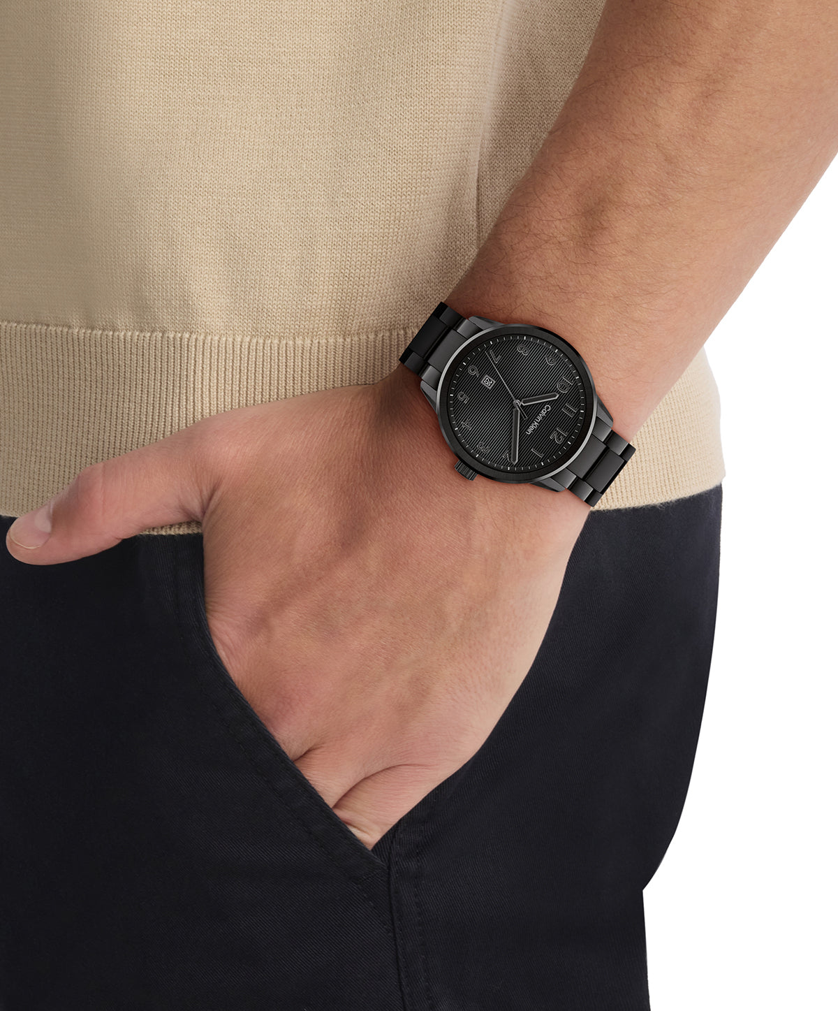 Calvin Klein 25200516 Ionic Plated Black Steel Men's Watch