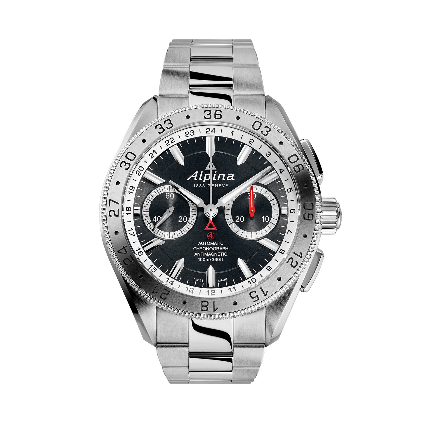 Alpina Alpiner 4 Chronograph Dark Grey Automatic AL-860DGS5AQ6B
