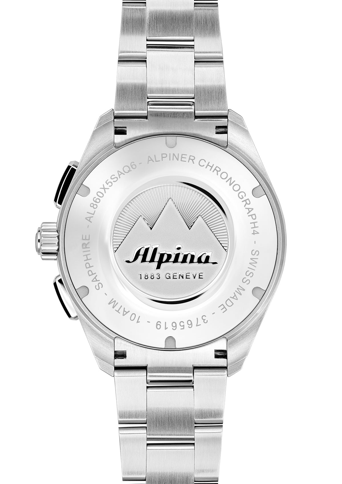 Alpina Alpiner 4 Chronograph Dark Grey Automatic AL-860DGS5AQ6B