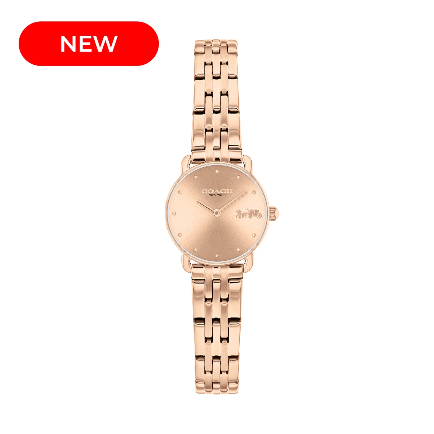 Coach 14504303 Women's Ionic Rose Gold Plated Steel Watch