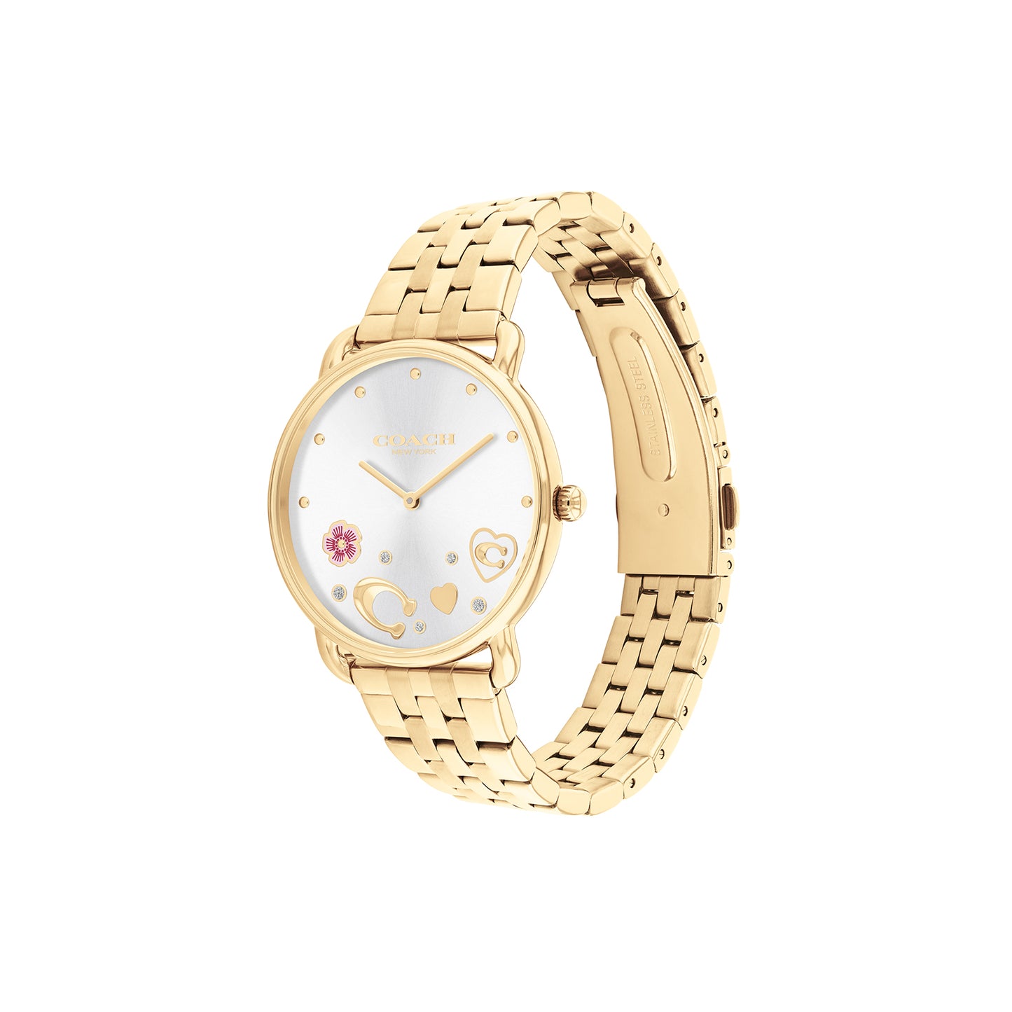 Coach 14504349 Women's Ionic Thin Gold Plated Steel Watch