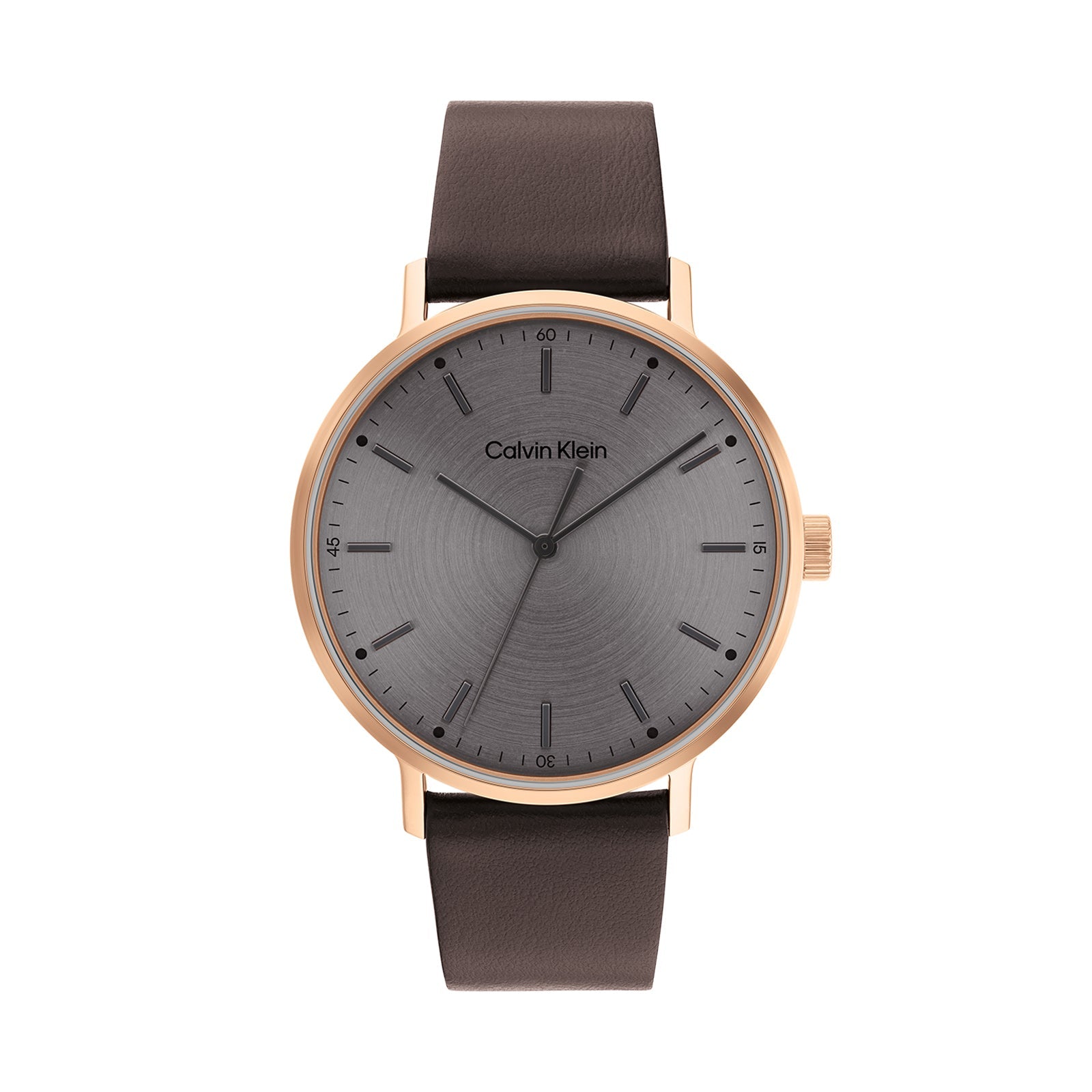 Calvin klein brown watch on sale