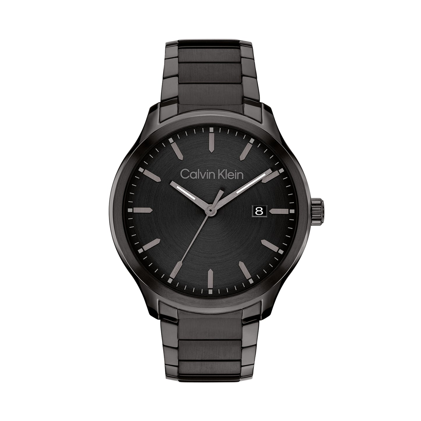 Calvin Klein 25200351 Men's Ionic Black Plated Steel Quartz Basic Calendar Watch