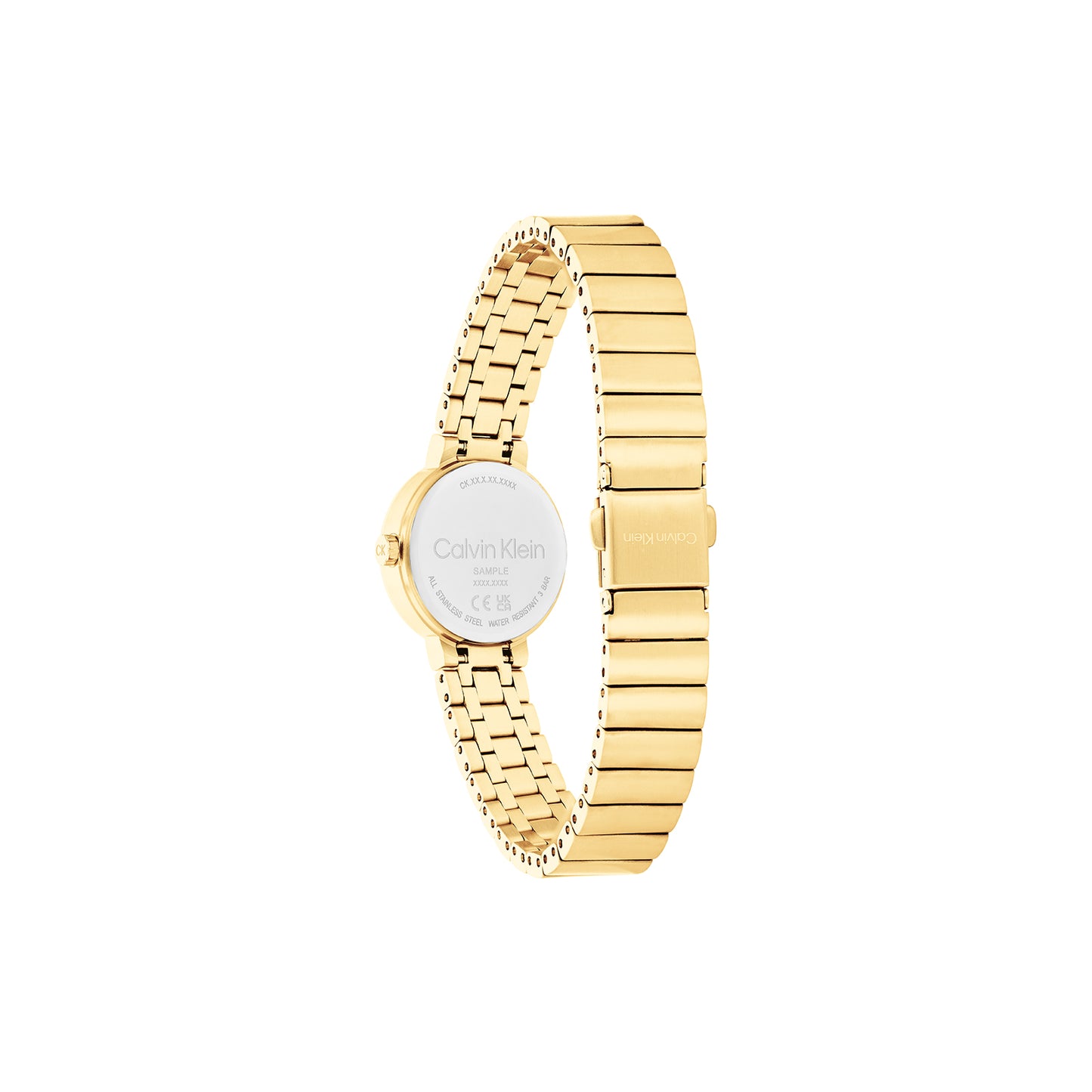 Calvin Klein 25200416 Unisex Ionic Thin Gold Plated Steel Watch