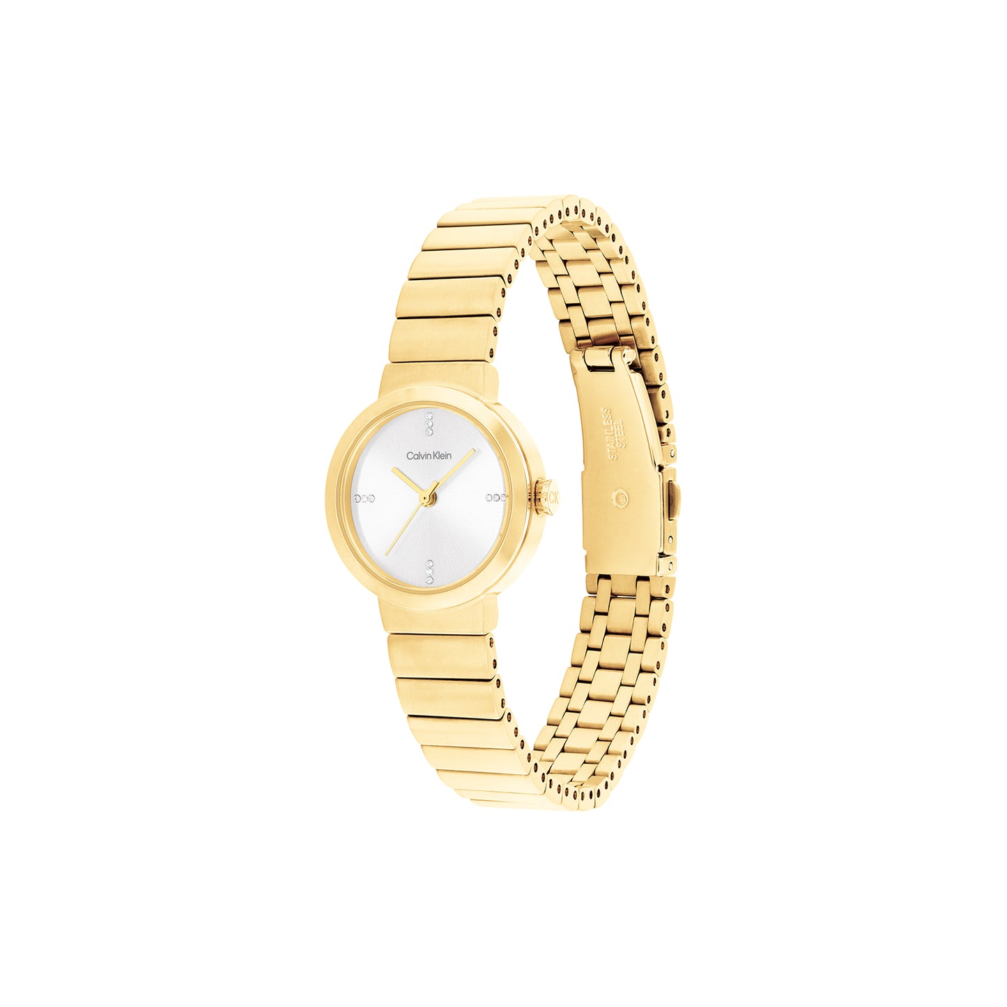 Calvin Klein 25200416 Unisex Ionic Thin Gold Plated Steel Watch