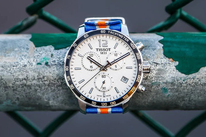 Tissot Quickster Chronograph NBA New York Knicks T095.417.17.037.06