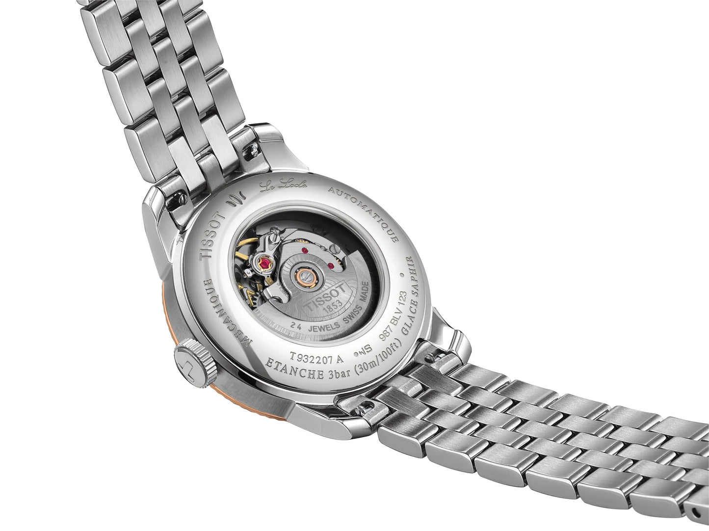 Tissot Le Locle 29mm 18k Gold Bezel & Diamonds T932.207.41.036.00
