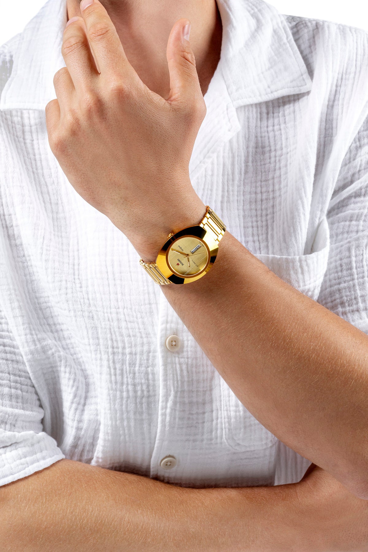Rado Diastar Original Automatic Champagne Dial Unisex Watch R12161253