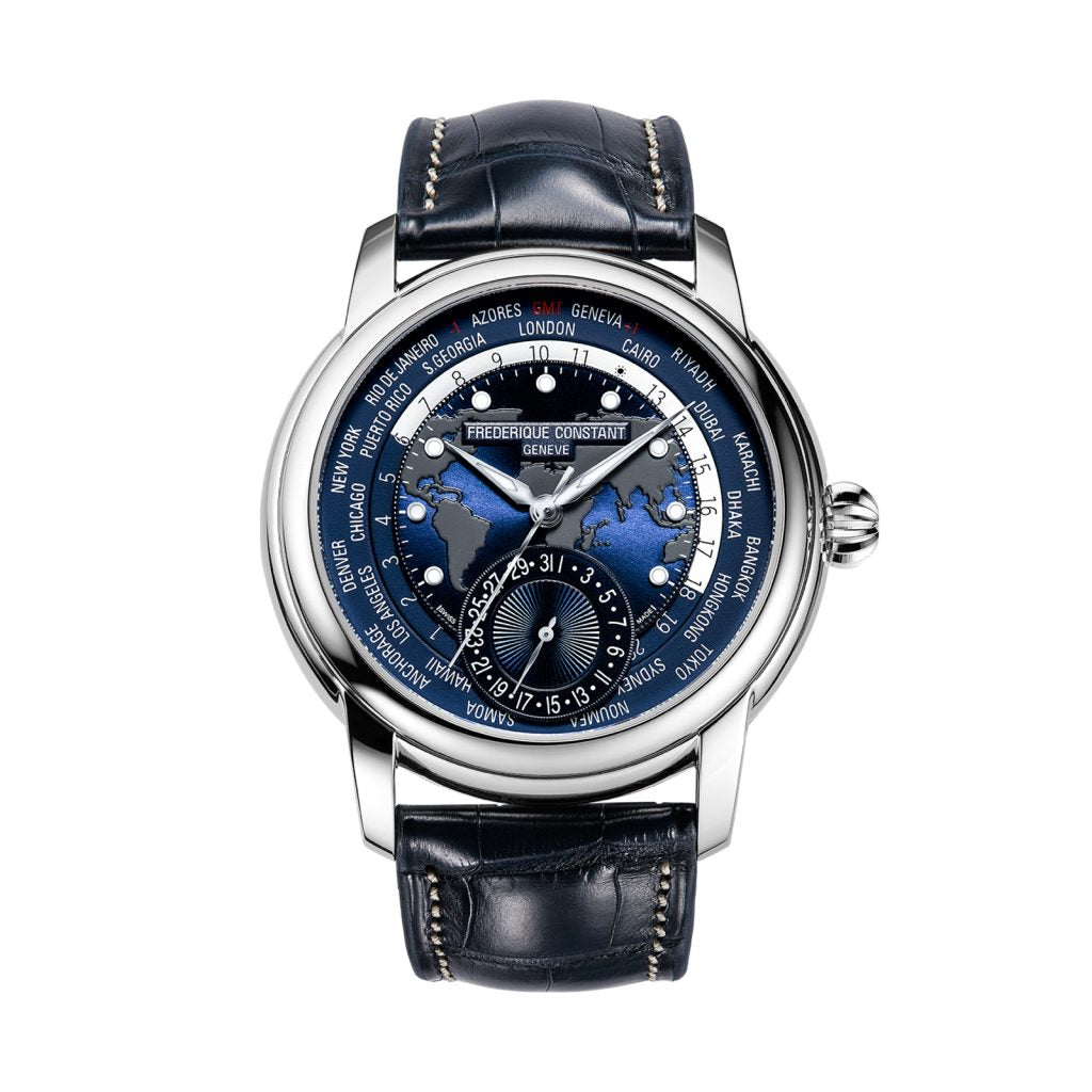 Frederique Constant Classic Manufacture Worldtimer FC-718NWM4H6