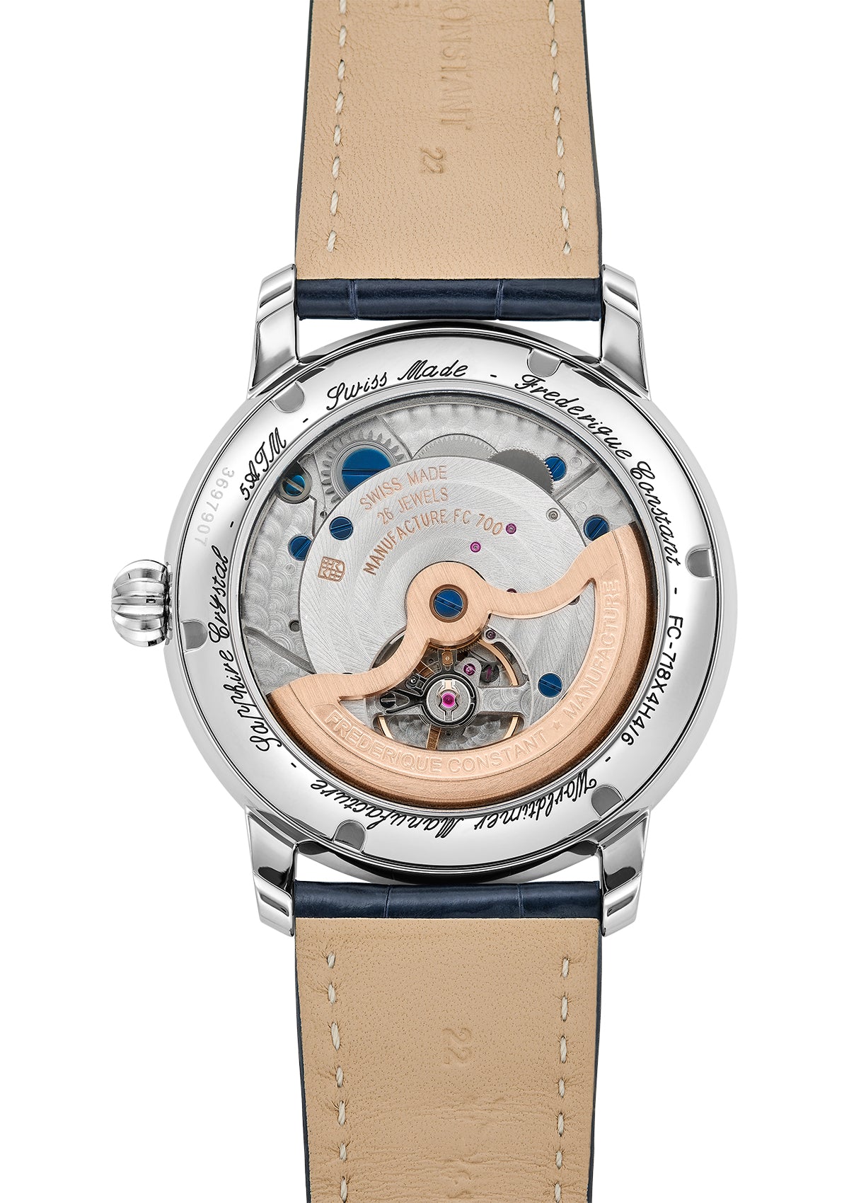 Frederique Constant Classic Manufacture Worldtimer FC-718NWM4H6