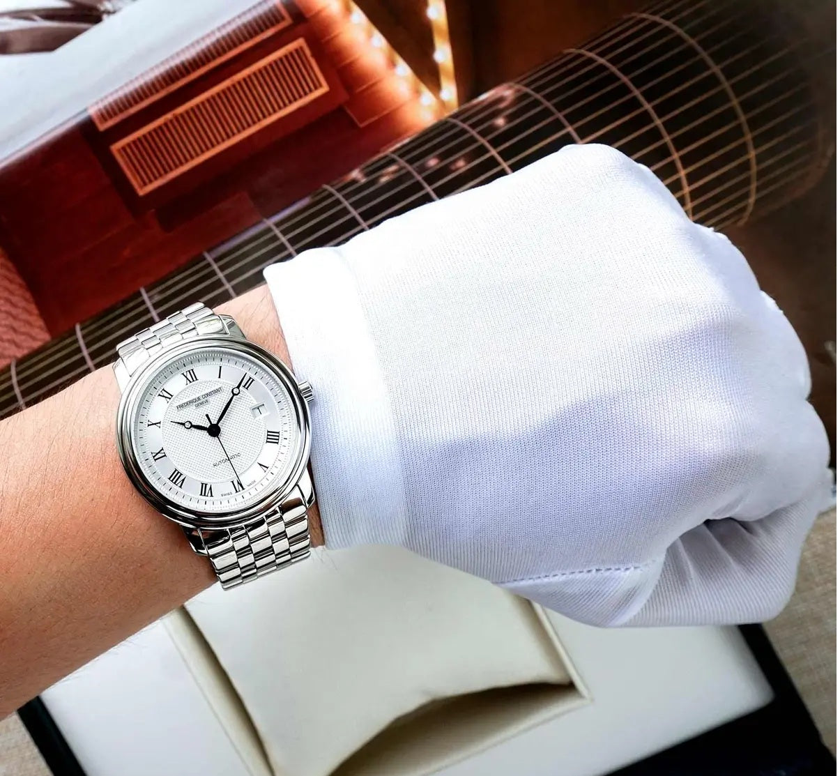 Frederique Constant Classics Silver Dial Automatic Men's Watch FC-303MC4P6B2