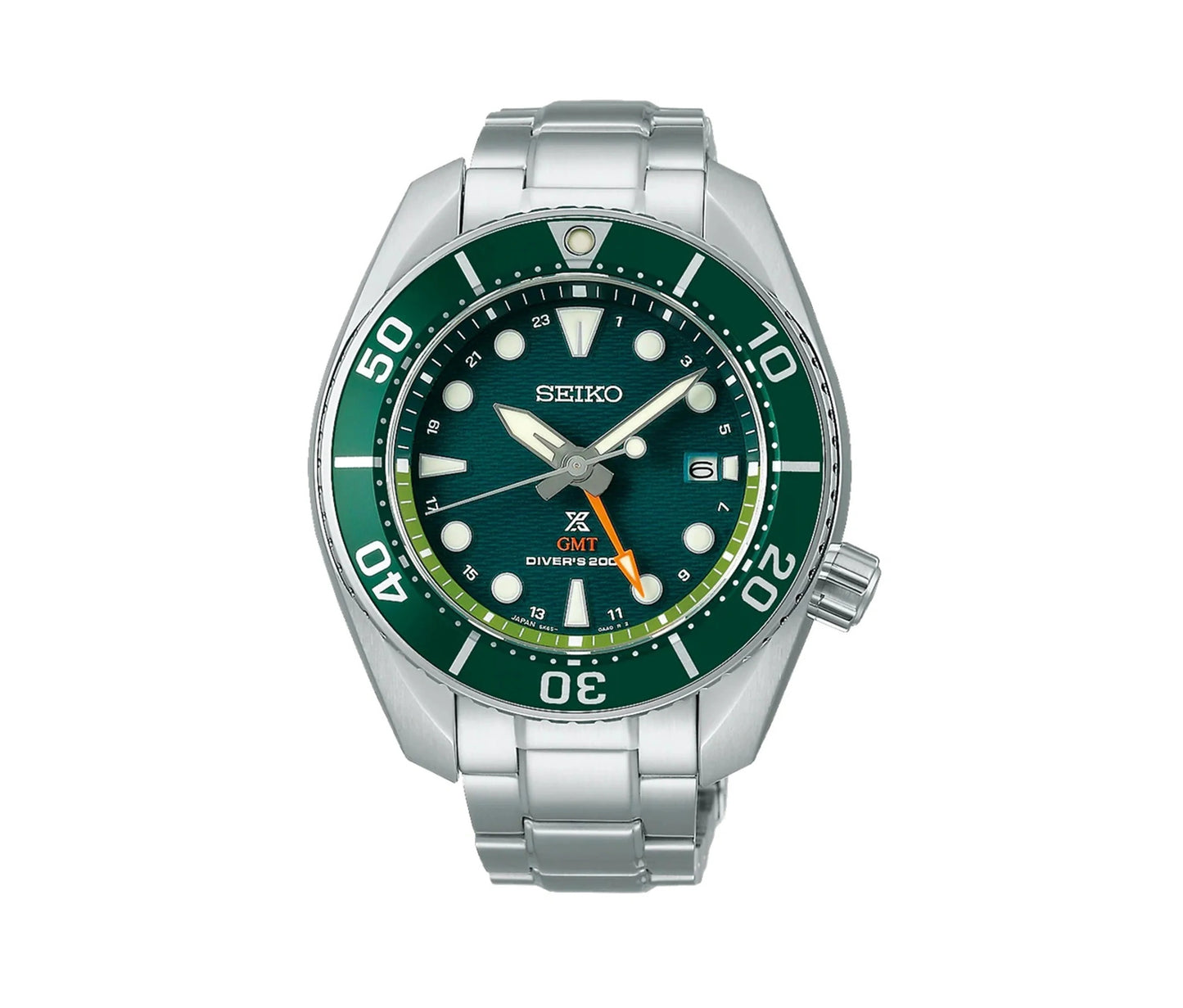 Seiko Prospex SFK003J1 Men's Sumo Solar Seascape Green GMT