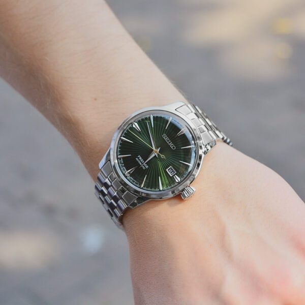 Seiko Men's SRPE15J1 Presage Cocktail Time Mocking Bird