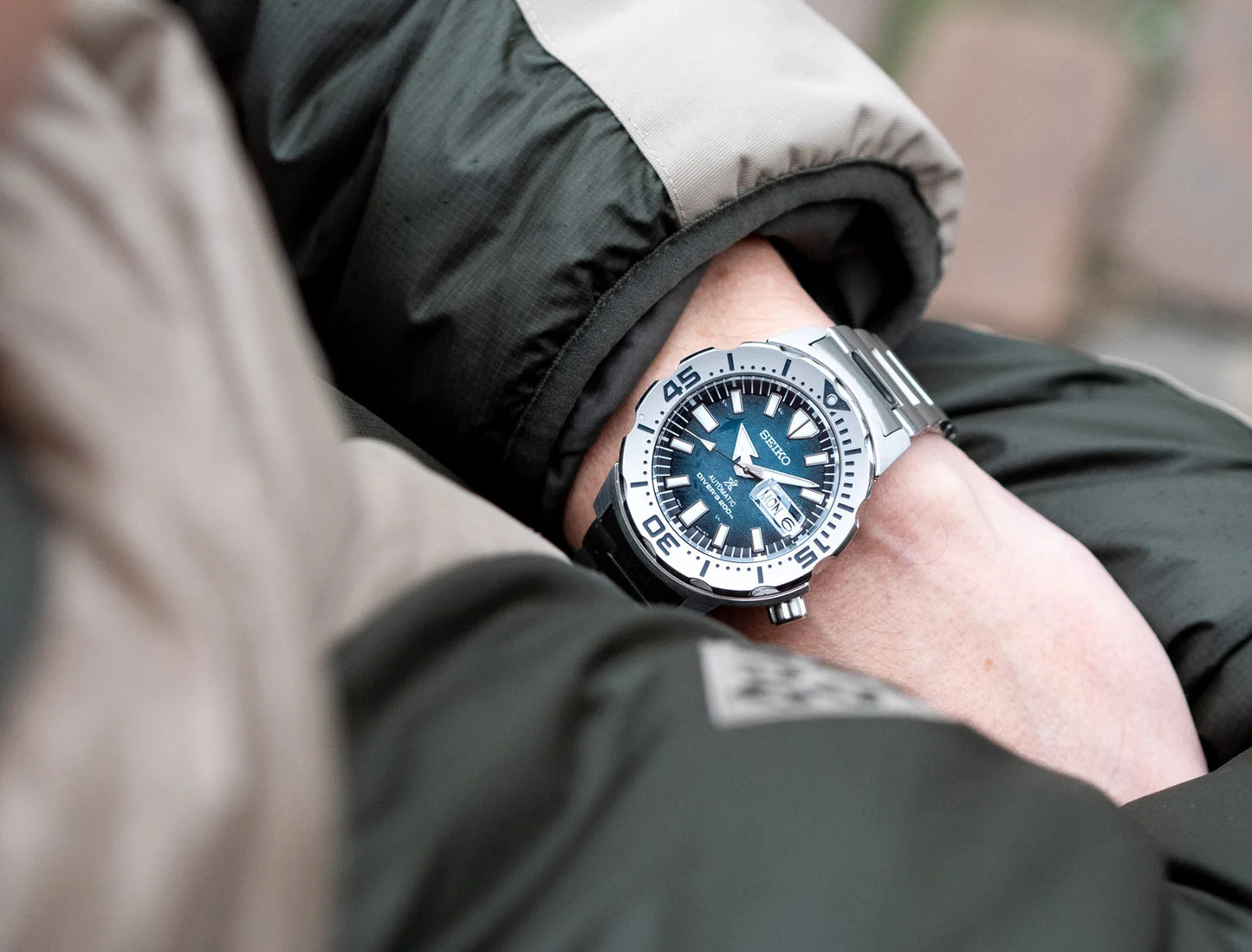 Seiko Prospex Antartica Monster Save the Ocean Automatic Gen 4 Diver Men's Watch SRPH75K1