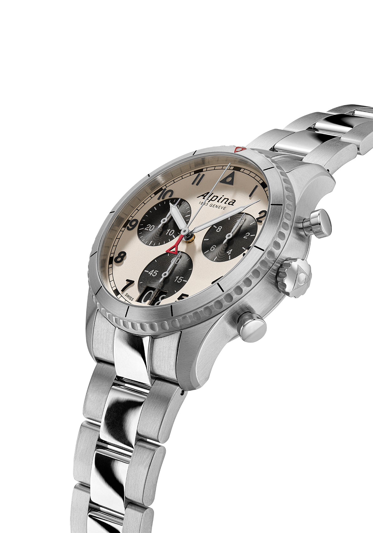 Alpina Startimer Pilot Quartz Chronograph Big Date AL-372WB4S26B